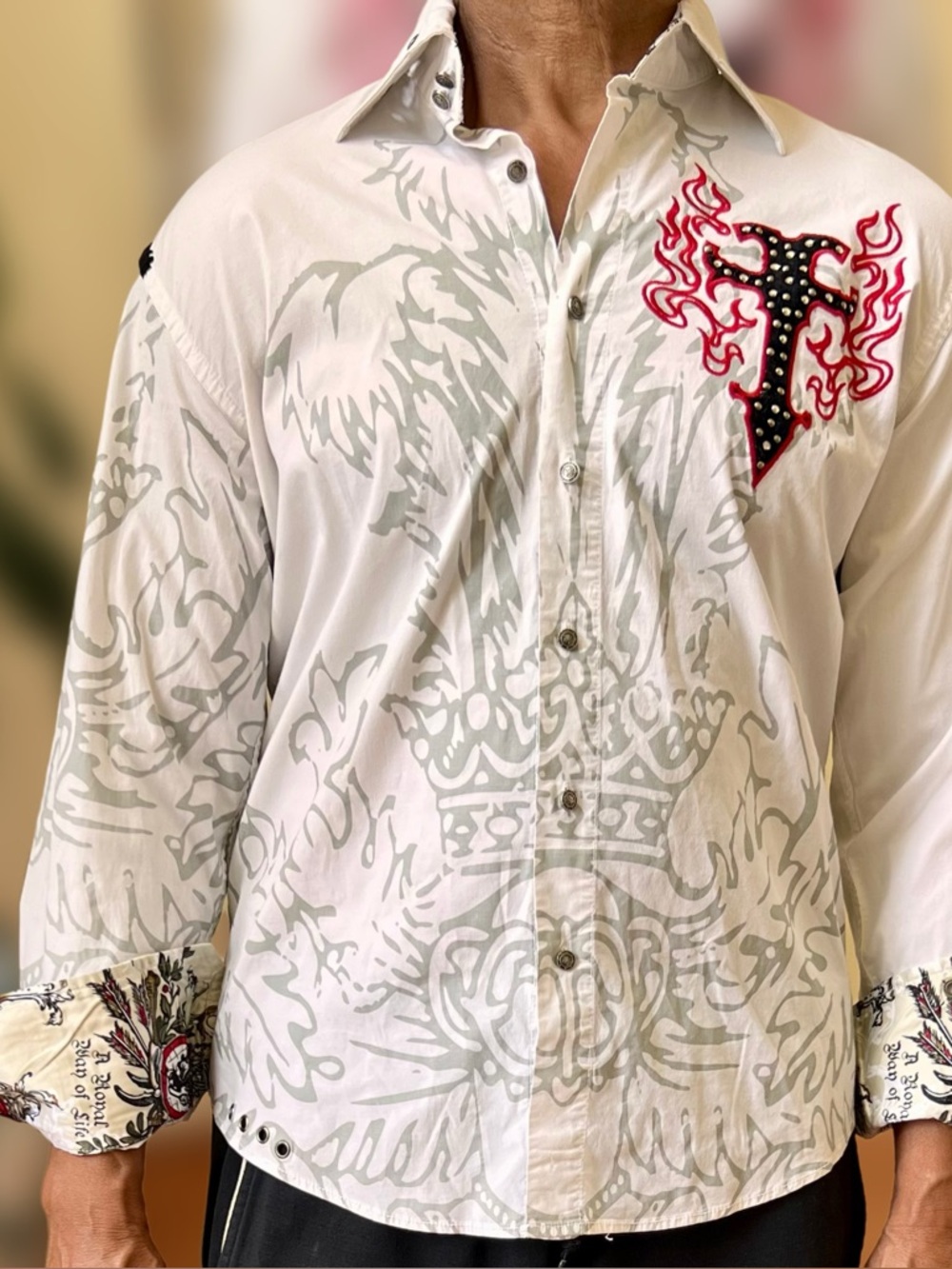 Men’s long sleeve Shirt Rebel Spirt